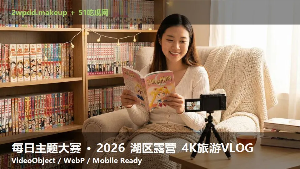 每日主题大赛 · 2026 湖区露营 4K旅游VLOG