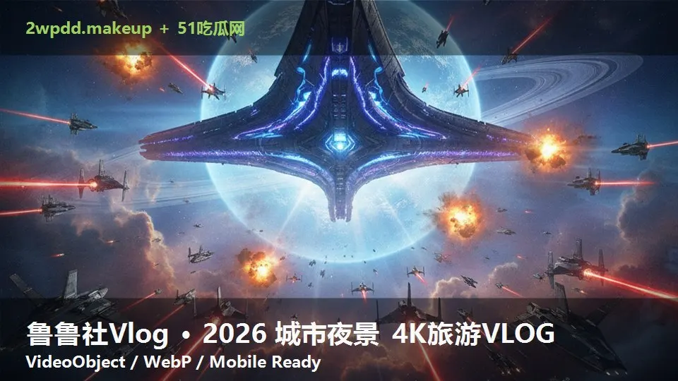 鲁鲁社Vlog · 2026 城市夜景 4K旅游VLOG