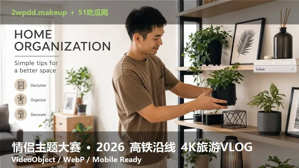 情侣主题大赛 · 2026 高铁沿线 4K旅游VLOG